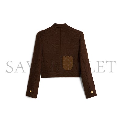 CELINE VIVIENNE JACKET IN WOOL TWEED 